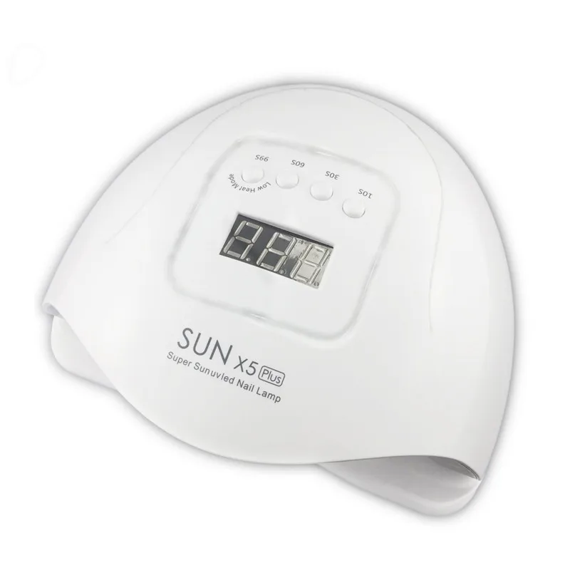 80W SUN Light UV Lamp For Nails LED SUNX5 Plus White Ice Lamp Fast Curing All Nail Gel Polish Nail Dryers For Beginner Manicure