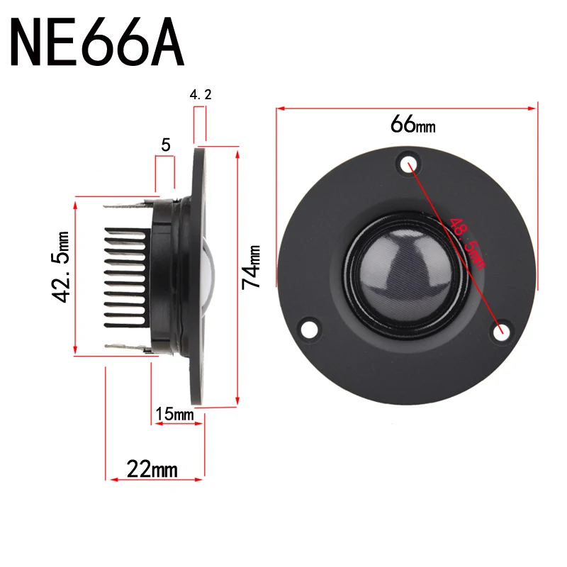 Динамик HIFIDIY LIVE 2 5 3 дюйма неодимовая шелковая мембрана 6 Ом алюминиевый радиатор 30