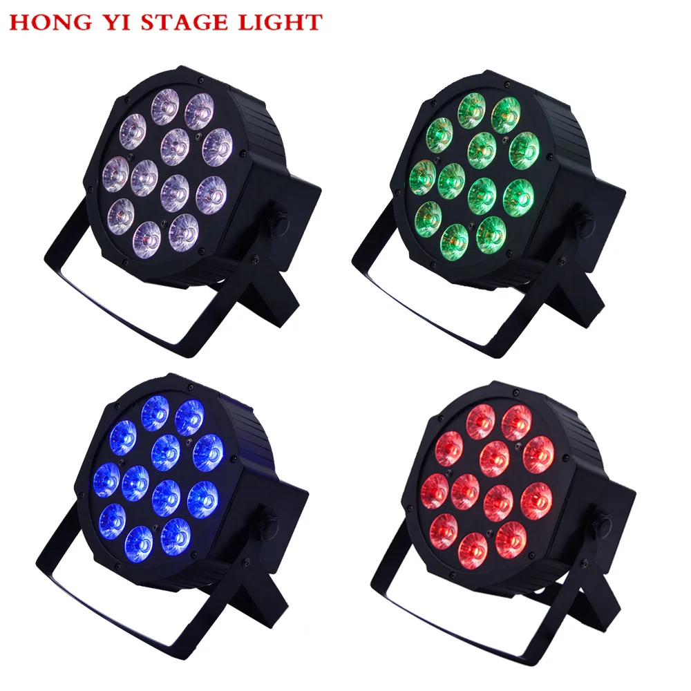 

LED 12x12W par light rgbw 4in1 color mixing effect strobe 4/8 channels stage par light (4pcs/lot)