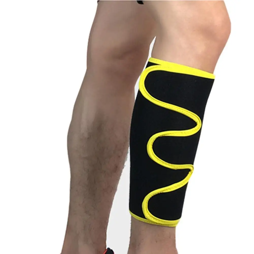 Leg Sleeve Legwarmers 1 Calf Brace Support Compression Fitness