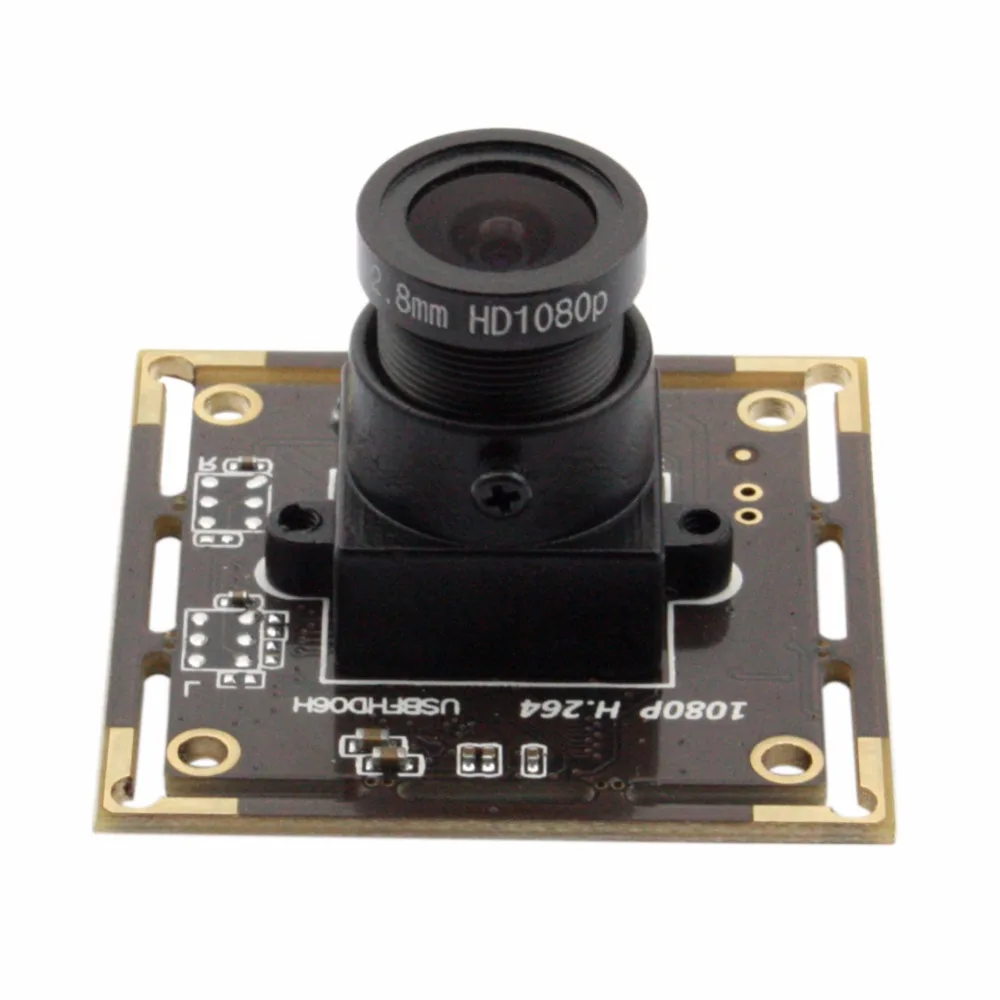 OEM ELP 2 мегапикселя 8 мм объектив full HD 1080P Mjpeg YUY2 H.264 OTG UVC с низким освещением мини
