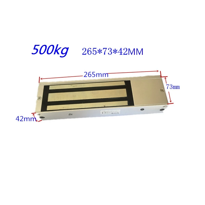 280 кг 600lb одной двери 12 В Электрический замок для двери магнитный электромагнитный замок силы для проведения Система контроля доступа