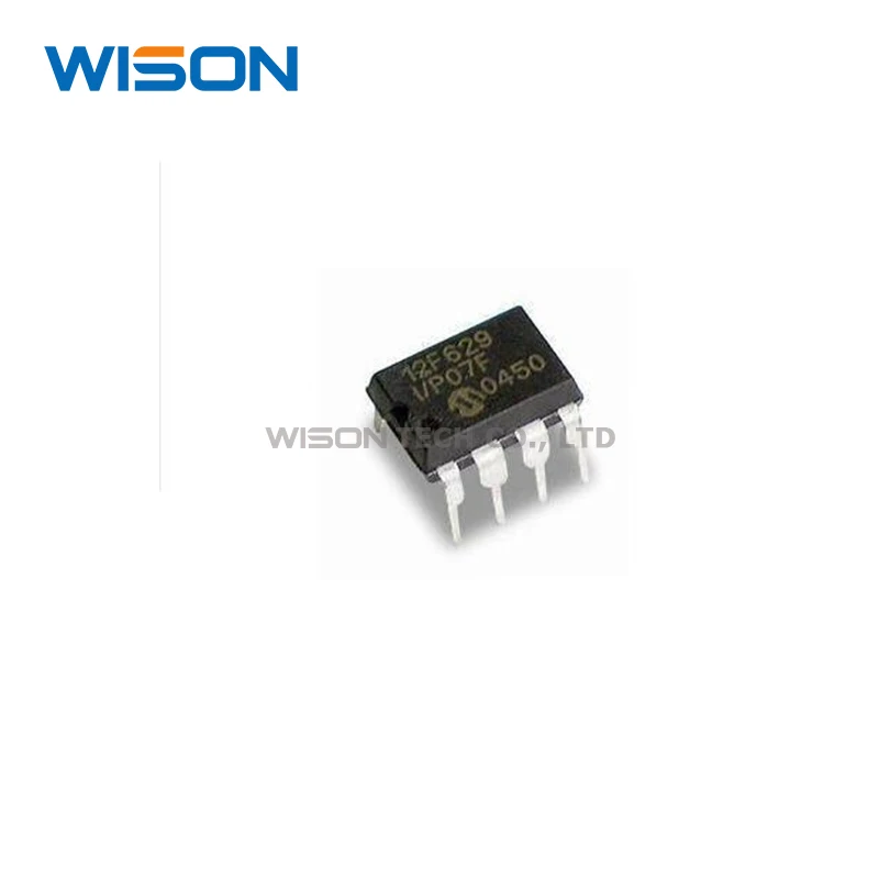 

10pcs, PIC12F629-I/P, PIC12F629 12F629 DIP-8