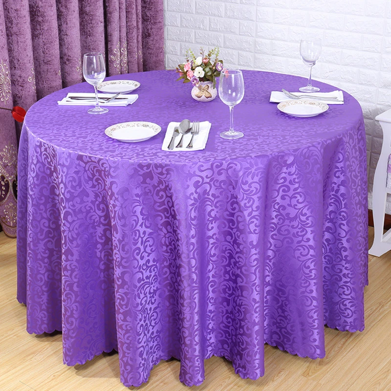 Tanie ROMORUS luksusowy okrągły obrus złoty biały obrusy na wesele Hotel stolik restauracyjny tkaniny fabryka hurtownia