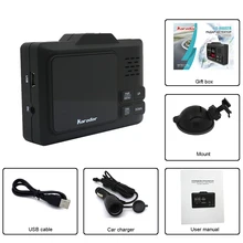 2018 karadar New technology slim radar GPS Car anti radar laser detector G-860 with X K L CT Install GPS data