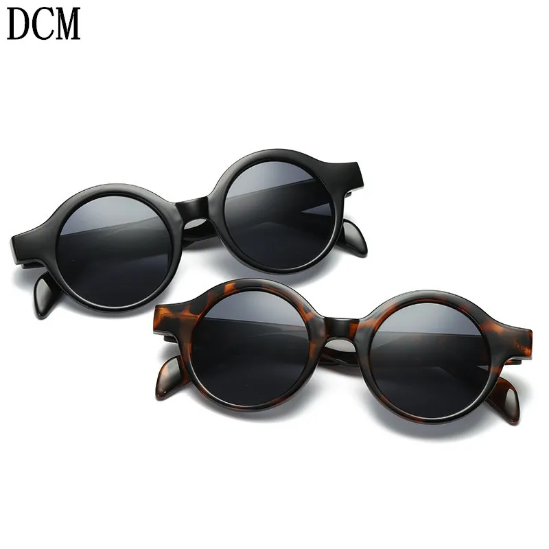 Новые модные Круглые Солнцезащитные очки женские винтажные маленькие Oculos De Sol