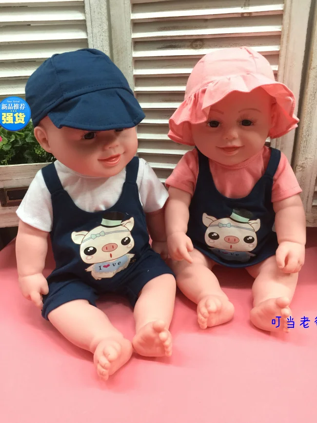 Полный винил Bonecas Baby Alive Dolls Мода Reborn Младенцы мальчик и девочка Близнецы Детские