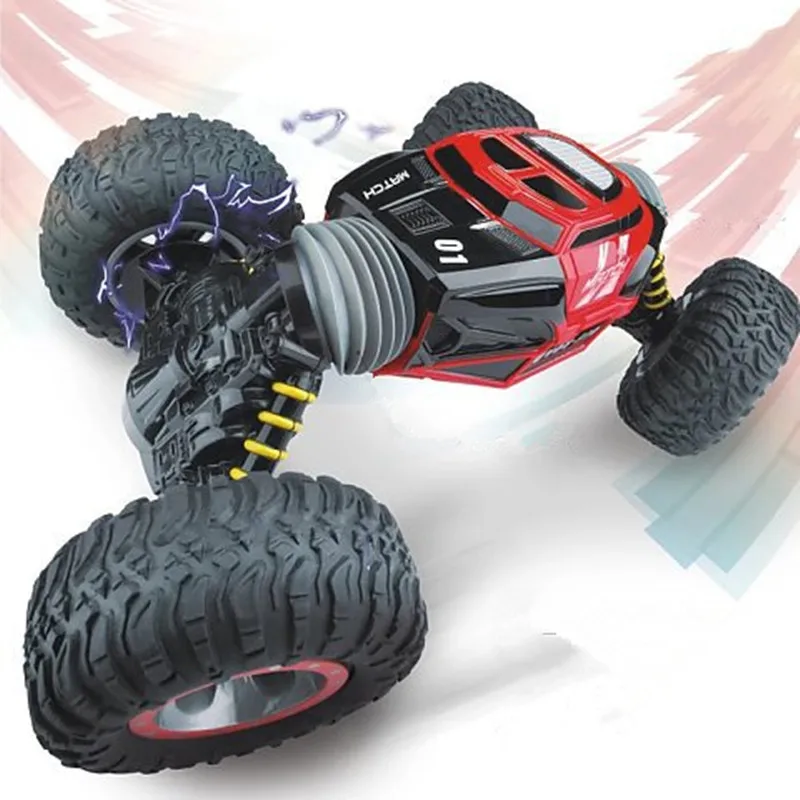 

1:16 Scale Double-sided 2.4GHz RC Car One Key Transform All-terrain Off-Road Vehicle Varanid Climbing Truck Remote Control Toys