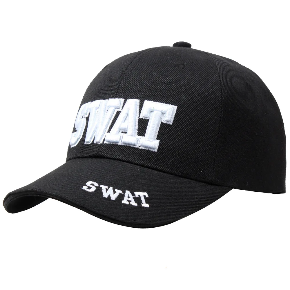 

Tactical SWAT Baseball Cap Men Army Snapback Hat Outdoor Airsoft Paintball Combat Cap Male Casual High Quality Embroidery Hat