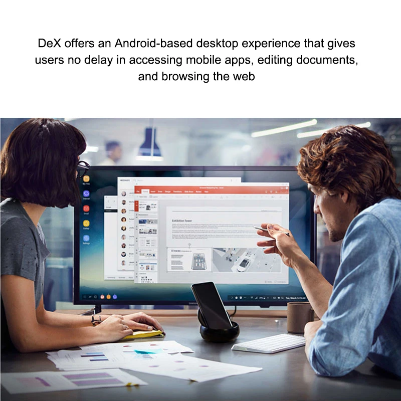 Оригинальная зарядная станция Samsung Dex USB 2 0 Type C адаптер с HDMI карманный переход для