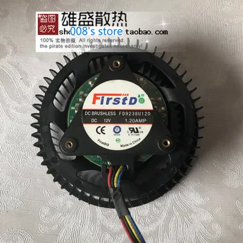 

GPU Cooler Fan For ASUS GTX960 TURBO GTX970 OC FD9238U12D 12V 1.2A Sapphire For ATI HD6970 HD6950 HD7970 B128025BU 4Pin