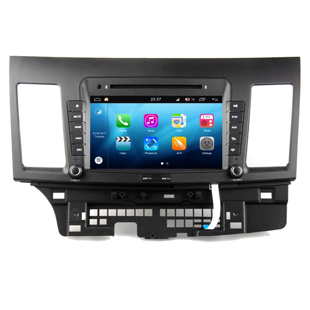 Discount For Mitsubishi Lancer GaLant Fortis Ispira Octa Core Android 8.0 Car DVD Radio Bluetooth Multimedia Player Navigator Head Unit 1