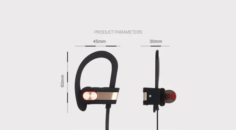 Sports Original Mic Last Smart Sweatproof Wireless GDLYL IPX4 Bluetooth Waterproof discount Music phone For Headset With 4.1 10 Sports Original Mic Last 10