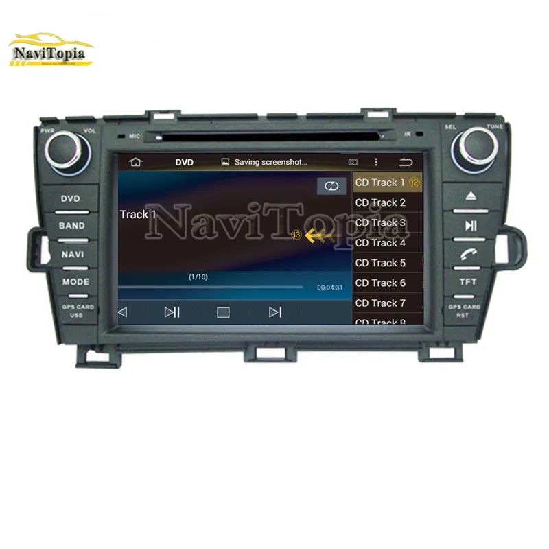 Clearance NAVITOPIA 4G RAM 64G ROM PX6 Six Core Android 9.0 Car DVD Player GPS Navigation for Toyota Prius right driving 2009 2010- 14