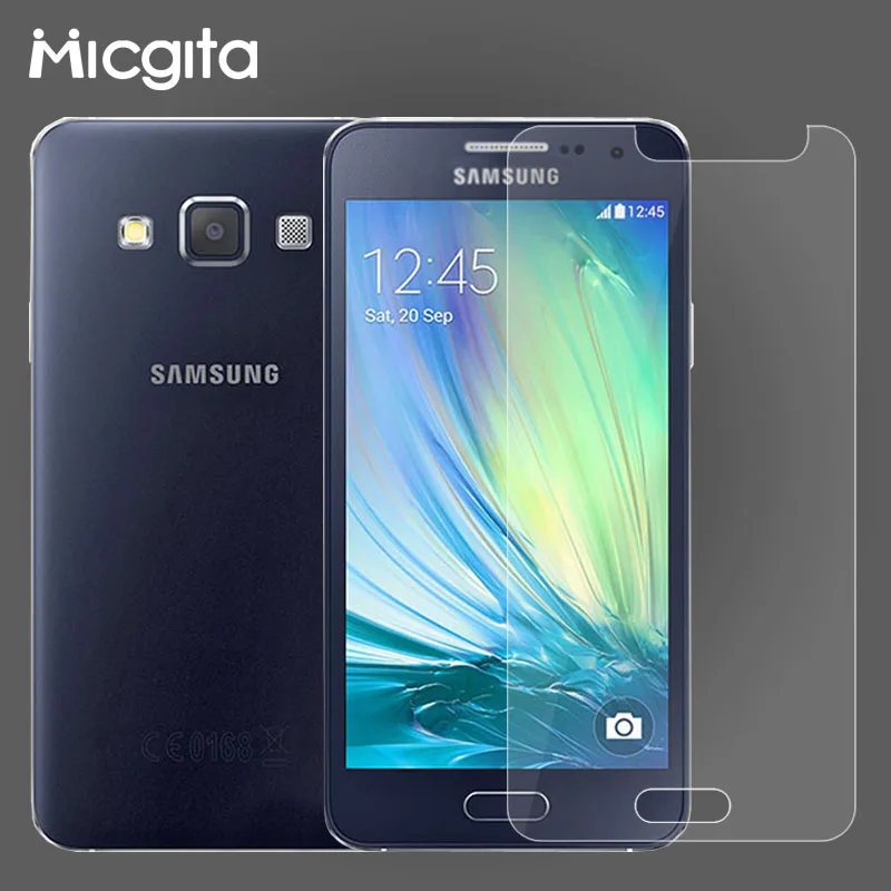 

Micgita 0.26mm 9H Tempered Glass For Samsung Galaxy A7 A700H A700F Screen Anti Shatter Protective Film For Samsung A7 2015 Glass