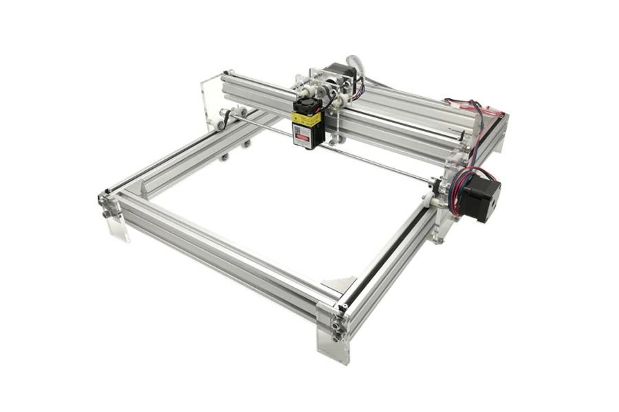 

2500mw DIY 2017 desktop level two-axis laser engraving machine marking machine cutting plotter power