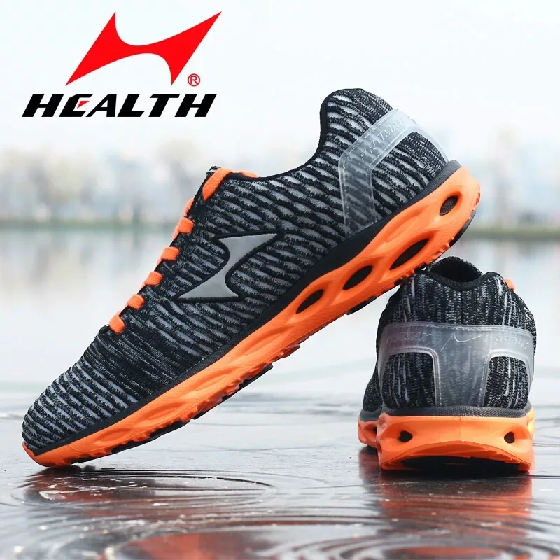 Health new professional training marathon running shoes for men and ...