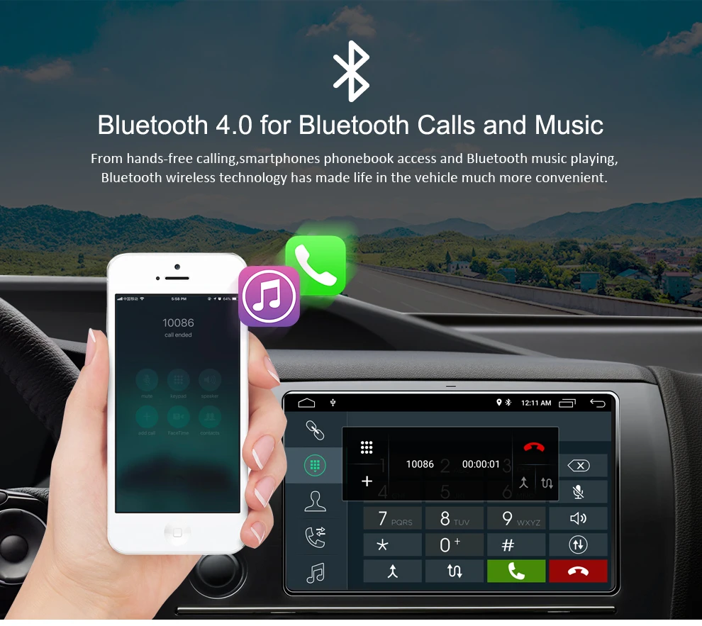 Excellent Android 9.0 car DVD Radio Multimedia Player for Ford Focus Audio GPS Video Stereo Navigation Headunit 2