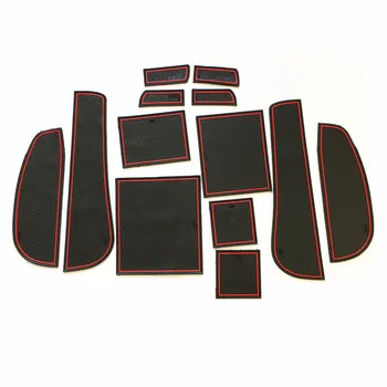 

for Subaru Forester 2009-2012 Custom Gate Slot Pad Cup Holder Pads Door Groove Mat Organizer Storage Box Non-Slip Silica Liner