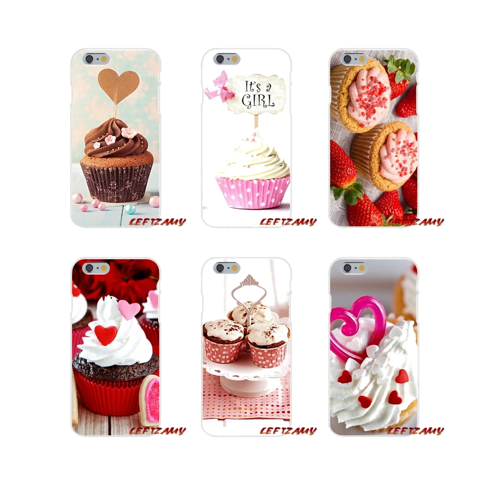 

Accessories Phone Cases Covers For Huawei P Smart Mate Y6 Pro P8 P9 P10 Nova P20 Lite Pro Mini 2017 Cute Chocolate Cupcakes