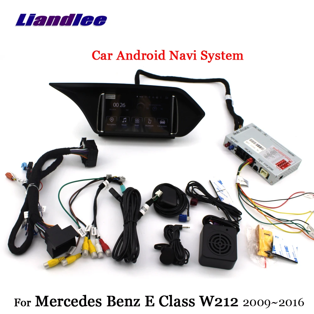 Best Liandlee Car Android 7.1 For Mercedes Benz E Class W212 S212 2009~2016 Radio Carplay Camer TV GPS Navi Map Navigation Multimedia 4