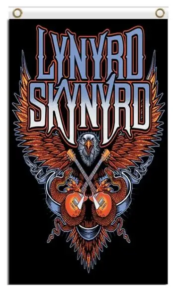 

Lynyrd Skynyrd Flag custom hobby business history banner flag 90x150cm