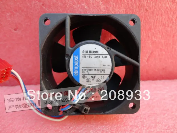 

For Germany EBMPAPST 618N/39M 6CM 48V 1.9W 6025 3 line inverter +cooling fan