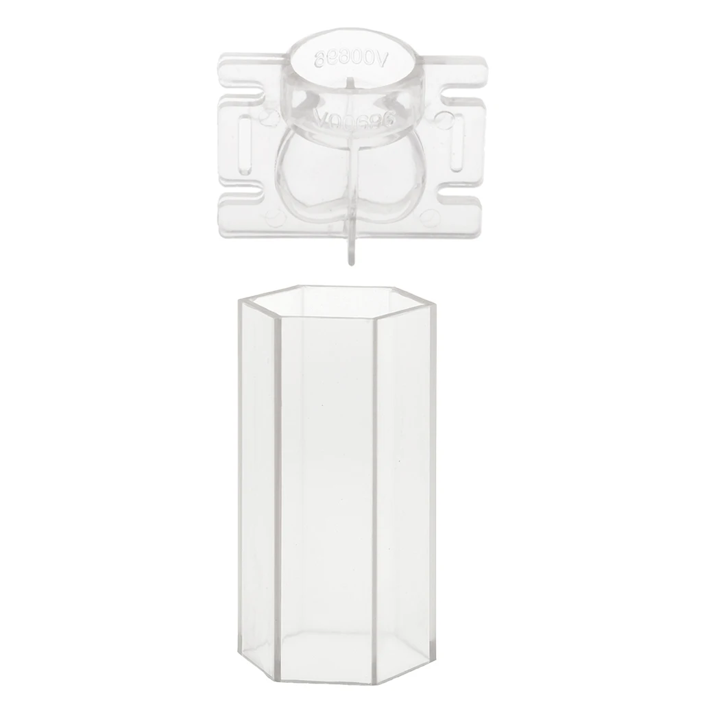 2 Pieces Plastic Mixed Shapes Candles Making Molds Mould For DIY Candle Making Craft Supplies