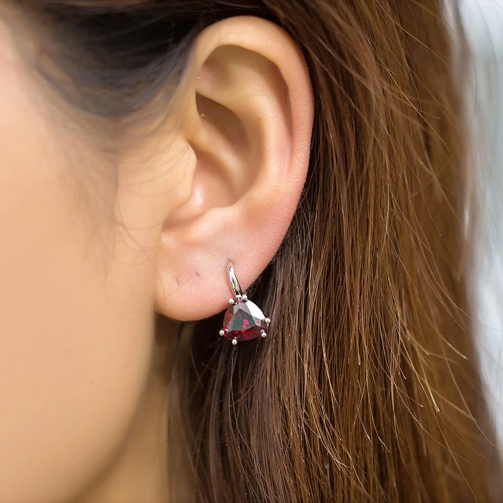 Женские серьги гвоздики с кристаллами 3 цвета|fashion stud earrings|stud earringsstud earrings for women |