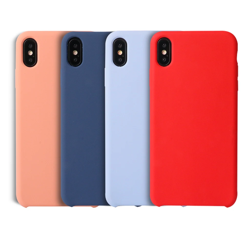 Силиконовый чехол для iphone xs Max xr x 8 7 6 6s plus|case for iphone|phone casessilicone phone case |