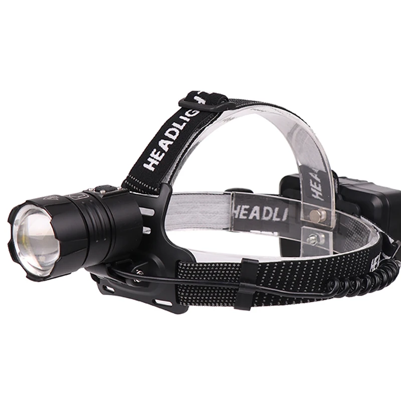 New arrive 50000lm XHP70.2 32W powerful Led headlamp Headlight zoom head lamp flashlight torch Lantern 7800mah 18650 battery