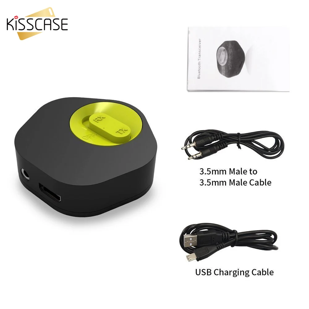 bilder für KISSCASE Mini Bluetooth Empfänger Sender Combo Drahtlose Bluetooth Adapter Für Smartphone TV PC Stereo Bluetooth 4,1 APTX SBC bilder für KISSCASE Mini Bluetooth Empfänger Sender Combo Drahtlose Bluetooth Adapter Für Smartphone TV PC Stereo Bluetooth 4,1 APTX SBC