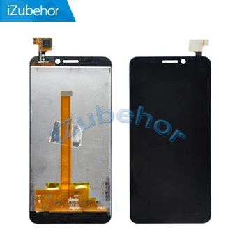 

100% warranty black LCD Display with Touch Screen Digitizer Assembly For Alcatel Idol S OT-6034 OT6034 OT6034D by free shipping