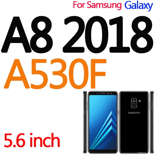 Чехол-портмоне из кожи с откидной Чехол для телефона для samsung Galaxy A3 A7 A5 J3 J5 J7 Neo J701 J5 J7 J2 Prime A8 A6 S9 Plus чехлы - Цвет: A8 2018