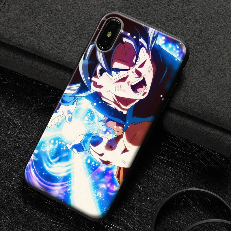 

Dragon Ball DBZ Goku ultra instinct TPU Soft Silicone Phone Case Cover Shell For Apple iPhone 5 5s Se 6 6s 7 8 Plus X XR XS MAX