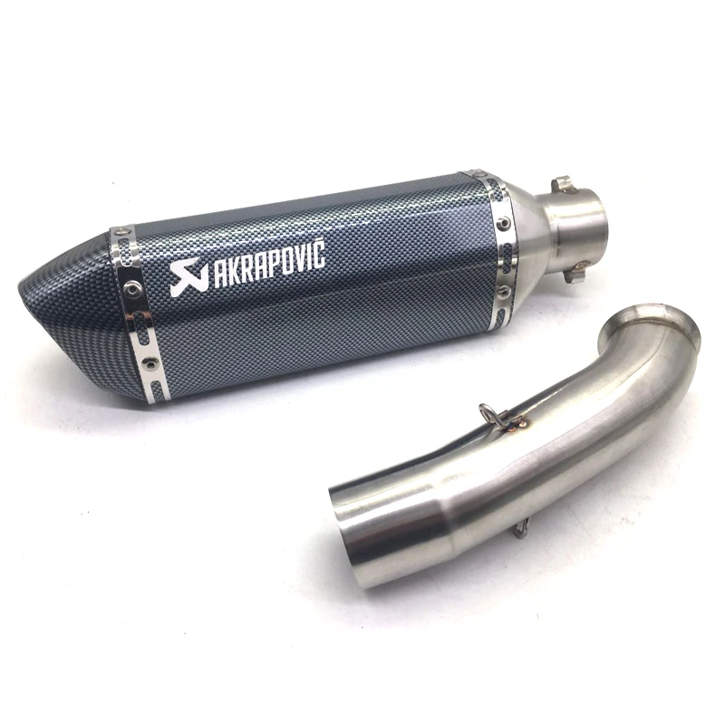 

Free shipping Motorcycle Exhaust Full System For KTM RC390 DUKE 390 DUKE 125 2016-2018 RC 390 with db killer