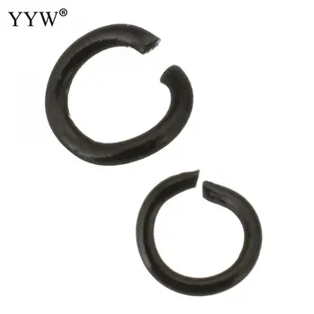 

200pcs/Lot Stainless Steel Jump Rings Single Loops Open Jump Rings & Split Rings For Diy Jewelry Jewelry Finding 5x0.8mm 6x1mm