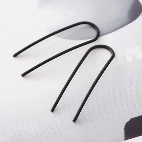 Elegant Fish-Shaped Handmade Minimalist Earrings