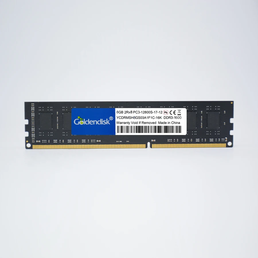 

Goldendisk DDR3 8GB 1.5V 1600Mhz RAM For Desktop PC 204pin Memoria DDR 3 RAM Dimm 8GB 4GB