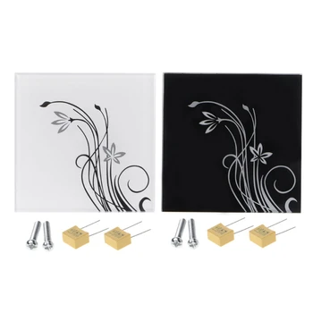 

Wall Light Touch Switch 2 Way Home Automation Multi Function Glass Panel 86 Type