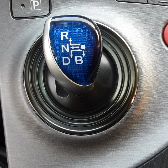 Нержавеющая сталь трансмассия сдвиг панель ворот крышка литья гарнир крышка отделка Аксессуары для Toyota Prius 30 ZVW30 3rd gen - Название цвета: black mirror