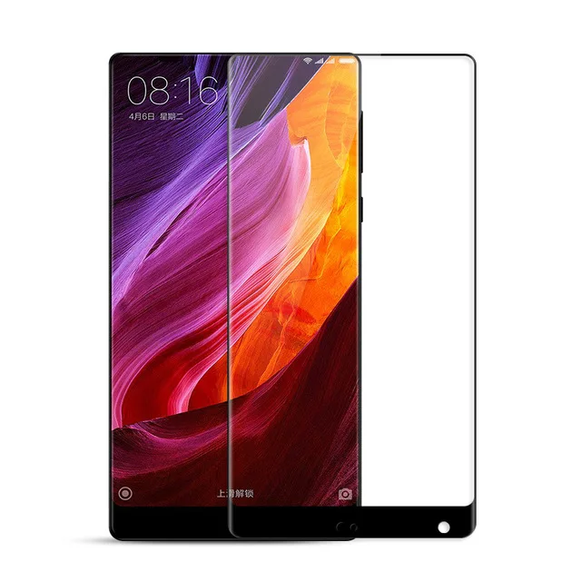 Для xiaomi mi x 2 стекло закаленное экран full cover черный Ksio mi x2 glas защитной пленки 5,2 чехол 2.5d 9 h