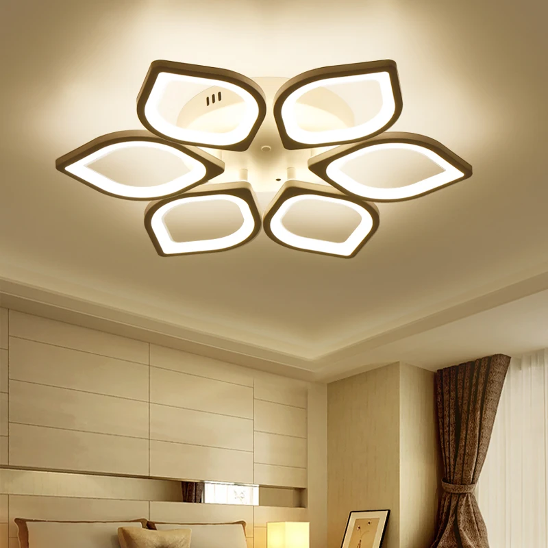 Акриловый светодиодный потолочный светильник s белый светильник с рамкой домашний декоративный светильник ing светильники овальный светодиодный светильник для гостиной