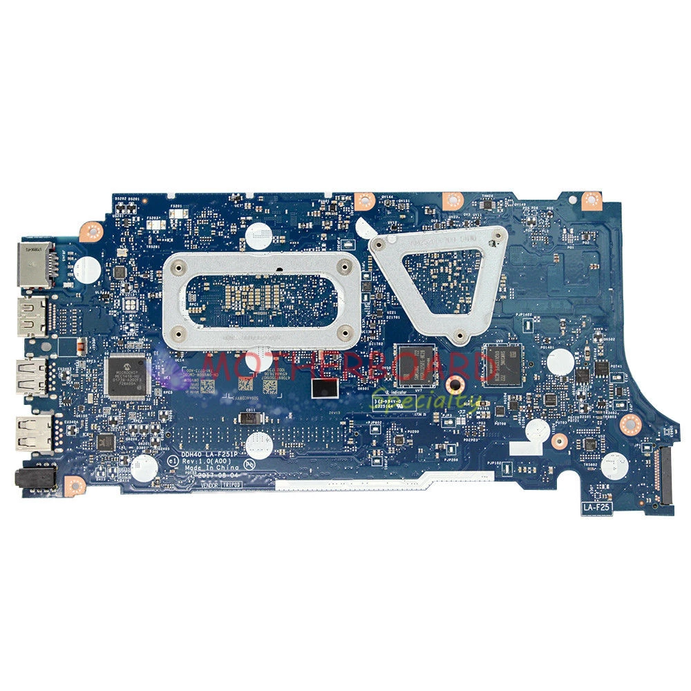 Vieruodis для Dell 7472 7572 материнская плата ноутбука с i7 8550U CPU и MX150 GPU DDH40 LA F251P WV6GW 0WV6GW CN