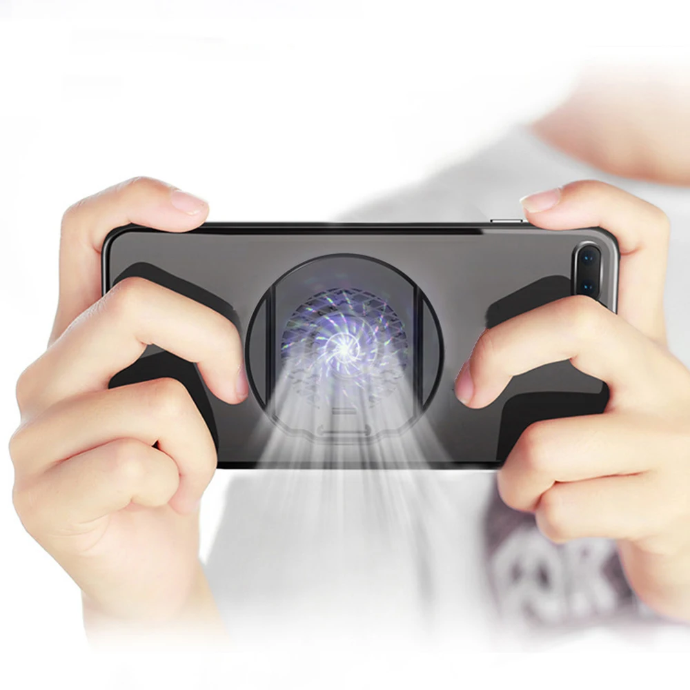 

Foldable Mobile Phone Cooler Cooling Support Holder Bracket with Fan Radiator for iPhone Samsung Huawei Xiaomi Smartphone Tablet