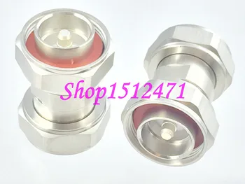 

1pce 7/16 DIN male to 7/16 male L29 plug in series RF adapter connector M/M
