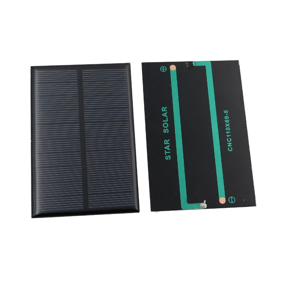 1 25 Вт 5В 250мА солнечная панель Стандартный эпоксидный поликристаллический