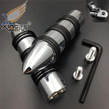 Aftermarket free shipping motorcycle parts Bullet Rocket Foot Peg for Triumph Thunderbird Sport Bonneville Speedmaster CHROMED