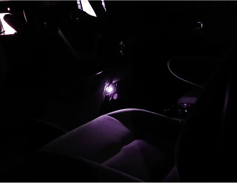 USB LED mini Wireless Car Interior Lighting Kit car styling interior decoration Atmosphere light white blue pink (17)