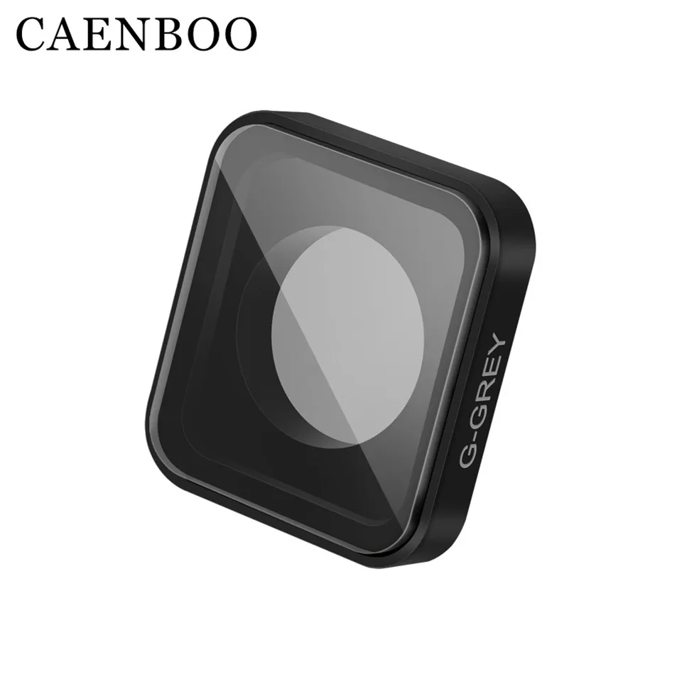 CAENBOO фильтры для камеры Hero5 Hero6, водонепроницаемый фильтр UV CPL ND, Набор цветных фильтров для камеры GoPro Hero 5 6, аксессуары для улицы - Цвет: G Gray